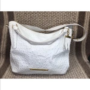 BRAHMIN OSTRICH SHOULDER